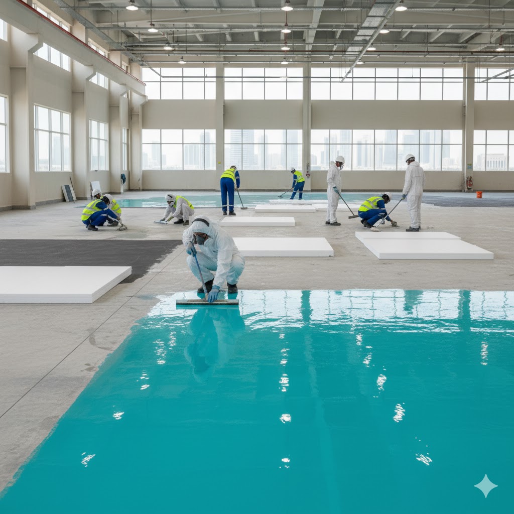 شركة ترميم وصيانة المسابح في جدة اتصل بنا 0546670011 - اضواء جدة كشف تسربات المياه بدون تكسير بجدة